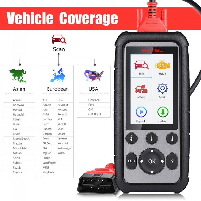 Autel MaxiDiag MD806 Pro Full System Diagnostic Tool As Same As Autel MD808  Pro