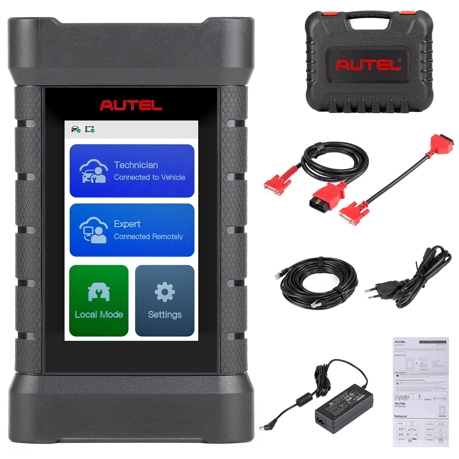 Autel MaxiFlash XLink J2534 Tool Remote Expert ECU Programming Device Work with PC, Mobile Phone and Autel Ultra, MS919, MS909