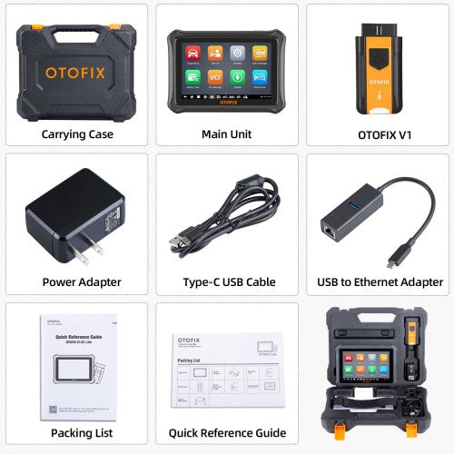 [2 Years Free Update] OTOFIX D1 Lite All System Diagnoses OBD2 Car Diagnostic Scan Tool Upgrade of MaxiCOM MK808BT MK808 MaxiCheck MX808 2 Years Free Update