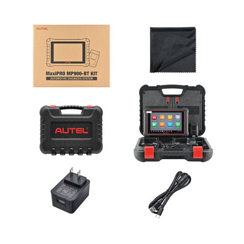 2024 Autel MaxiPRO MP900-BT KIT Update of MP900Z-BT Supports DoIP CAN-FD, 40+ Services, ECU Coding, 11 PCS OBD1 Cable, FCA Autoauth