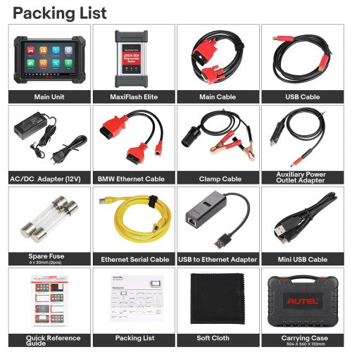 Autel MaxiCOM MK908 Pro II MK908P II Automotive Diagnostic Tablet J2534 Reprogramming Tool Support SCAN VIN and Pre&Post Scan Upgraded of Autel MK908PRO from US Local Distributor