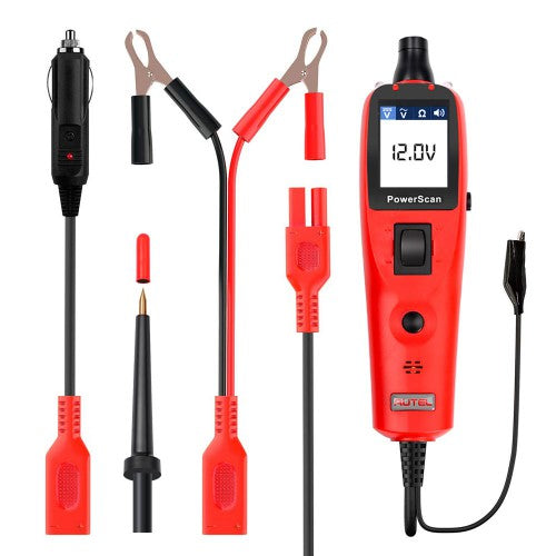 (Second Hand,95% New)Autel PowerScan PS100 Electrical System Diagnosis Tool PowerScan PS100 Auto Circuit Battery Tester Easy to Read AVOme