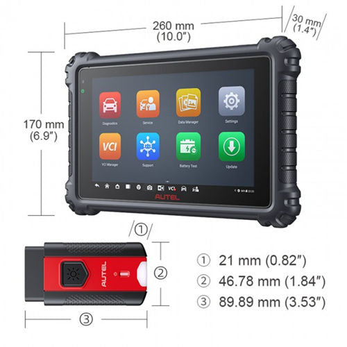 Autel MaxiSYS MS906 Pro-TS OBD2 Wi-Fi Diagnostic Scanner and TPMS Tool